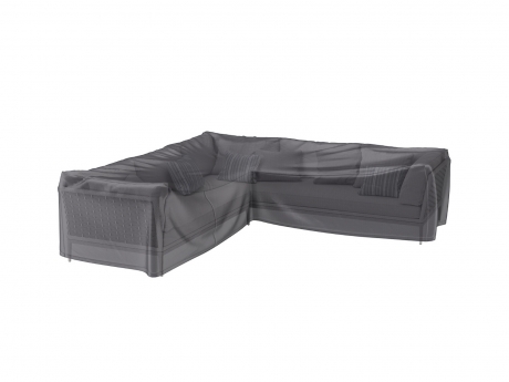 Husa mobilier gradina AeroCover pentru coltar, 235x235x100x70 cm, forma L, antracit