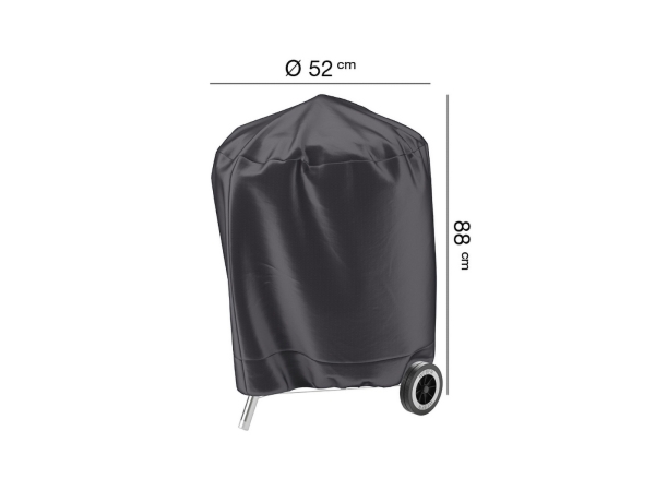 7870 barbecue kettle cover O52cm anthracite M Aerocover 8717591778271