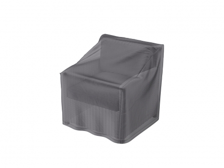 Husa mobilier gradina AeroCover pentru fotoliu cu spatar inalt, 75x78x110 cm, patrata, antracit