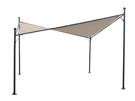 Pavilion gradina 4x4 m, bej