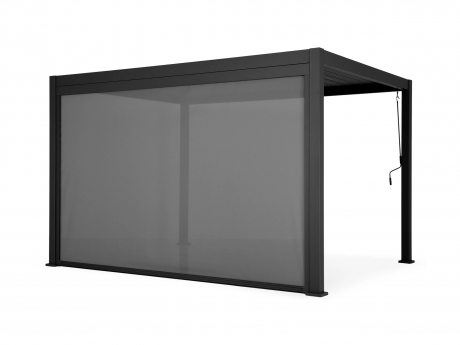 Rulou pentru Pergola Reflect gradina si terasa, textilen si aluminiu, antracit, 4 m