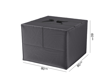 Husa AeroCover pentru perne mobilier gradina, 80 x 80 x 60 cm, antracit