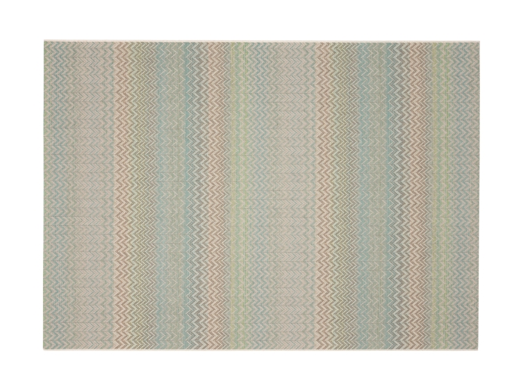 Covor exterior terasa Roolf Living Ziggy dreptunghiular, verde/bej, 160 x 230 cm