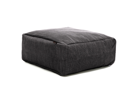 Taburet puf gradina si terasa Roolf Living Dotty dreptunghiular, antracit, 75x75x35 cm