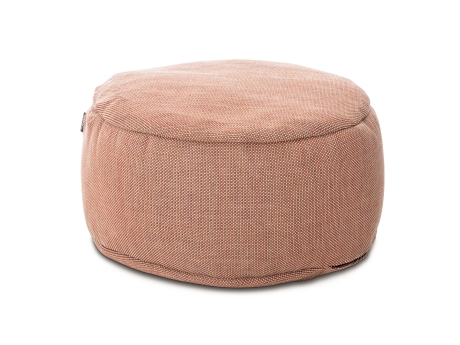 Taburet puf gradina si terasa Roolf Living Dotty rotund, diametru 70 cm, teracota