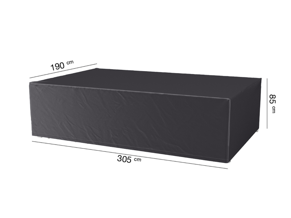 7918 garden set cover rectangular 305x190 anthracite M Aerocover 8717591776802