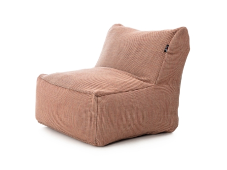 Fotoliu puf gradina si terasa Roolf Living Dotty Mediu, teracota, inaltime sezut 35 cm