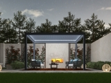 Pergola bioclimatica Pro 3x4 antracit1