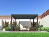 Pergola bioclimatica Pro 3x4 antracit4