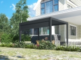 Pergola bioclimatica Pro 3x4 antracit scaled
