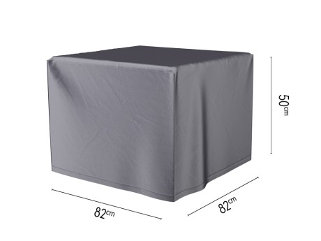 Husa mobilier gradina AeroCover pentru vatra de foc, 82x82x50 cm, dreptunghiulara, antracit