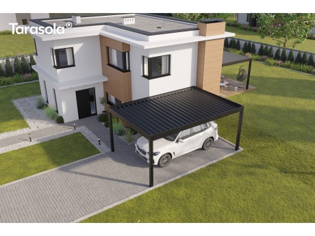 Copertina auto Tarasola din aluminiu, simplu, 590 cm x 400 cm