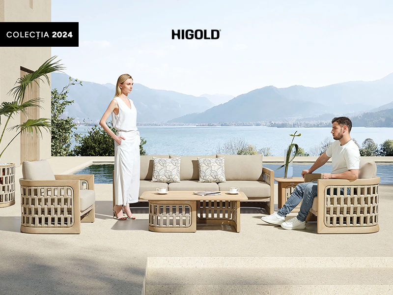 Colectia de mobilier de grădină Higold 2024 dintr-o privire