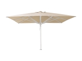 Parasol Liva 4x4 ecru cadru alb scaled
