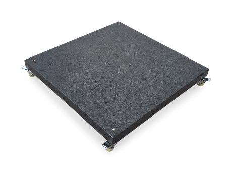 Suport granit pentru umbrela de terasa, 80x80 cm, 90 kg