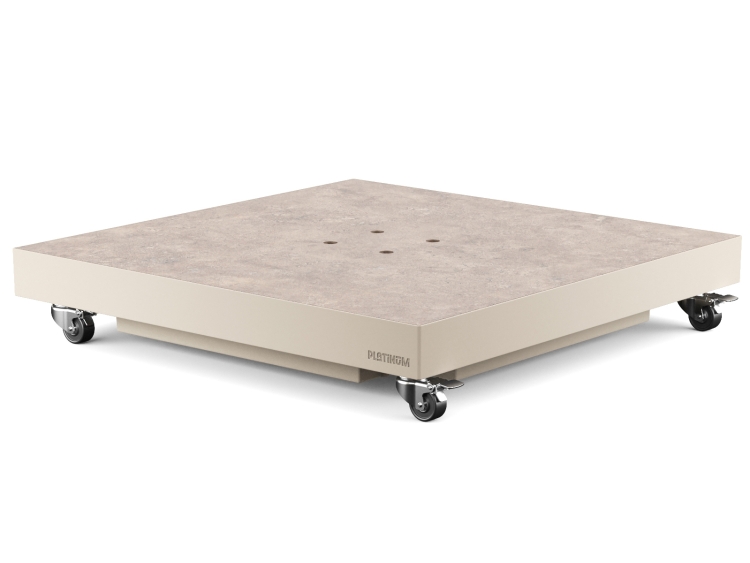 Suport ceramica Platinum pentru umbrela de terasa, bej, 90 kg
