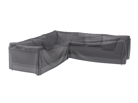 Husa mobilier gradina AeroCover pentru coltar, 355x275x100/70 cm, forma L, dreapta, antracit